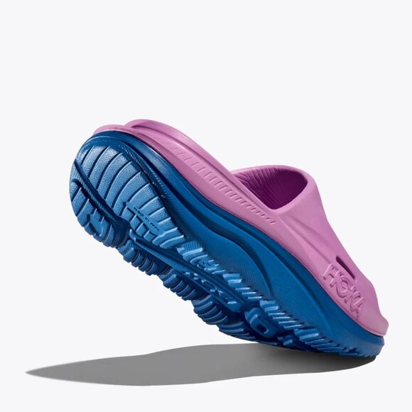 HOKA ORA RECOVERY SLIDE 3 Cyclamen - Coastal Sky MEN'S SIZE 12 NEW - Picture 11 of 11